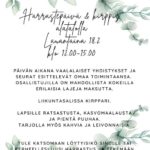 Harrastepäivä ja kirppis
