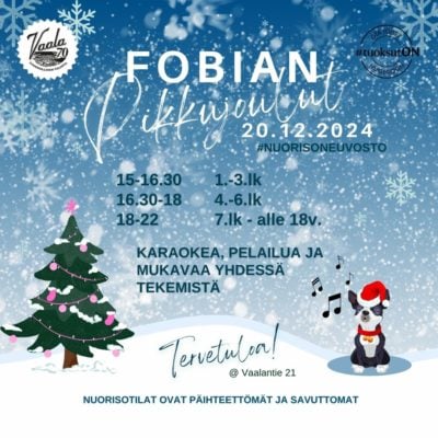 Nuorisotilan pikkujoulut