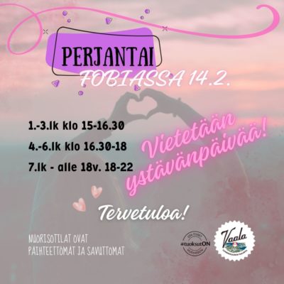 Nuorisotilan ystävänpäivä
